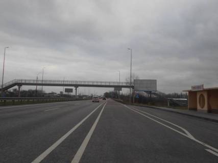 Білборд, Бігборд (Борд)  A у Глевасі, 6х3  смт. Глеваха, траса М-05 Київ-Одеса, км 27+190 ліво, зупинка "Весняна", через 370м після АЗС Укрнафта, за 700м до розв'язки на м. Васильків Фото 1