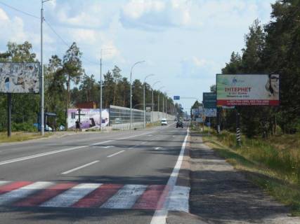 Білборд, Бігборд (Борд)  A у , Козин (Козин), 6х3  Конча-Заспа, траса Р-01, км 28+950 право, котеджне містечко "РОМАНОВО", комплекс "Сезони SPA", ресторан "Giardino", супермаркет "Wine Time" Фото 1