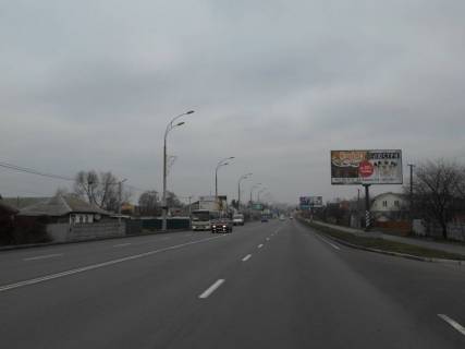 Билборд A в Бровары м. Бровари, вул. Київська, 108, через 30м після повороту на вул. Запорізька, за 180м до повороту на вул. Леонтовича та за 210м до повороту на вул. Зазимський шлях фото 1