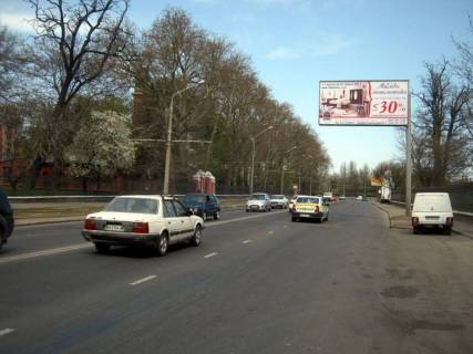 Билборд  в Одессе ул. Водопроводная (мост) (А), в центр фото 1