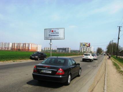 Білборд, Бігборд (Борд)  A у Одесі, 3х6  Одеса-Чорноморськ (9+350)_3, в місто (В) Фото 1