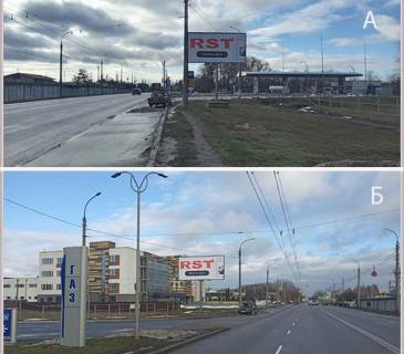Билборд A в Черкассах, 3в*6ш  вул. Смілянська, р-н база "ОПС" фото 1