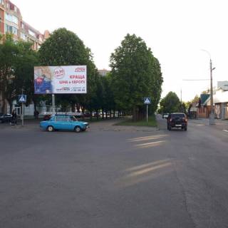 Билборд A в Черкассах, 3в*6ш  бул. Шевченка - вул. Пушкіна (від центру) фото 1