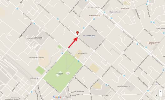 Призма A в Черкассах, 3в*6ш  вул. Благовісна - вул. Смілянська (призматрон) справа - 287410 схема