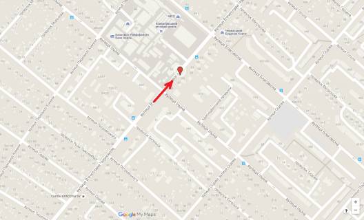 Билборд A в Черкассах, 3в*6ш  вул. Чорновола - вул. Надпільна (біля маг. Декор) схема