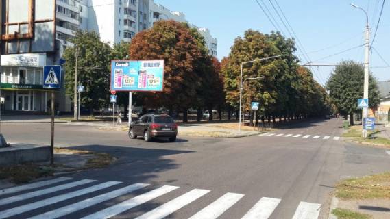 Билборд A в Черкассах, 3в*6ш  бул. Шевченка - вул.Франка (від центру) фото 1
