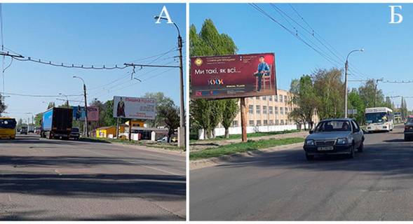 Білборд, Бігборд (Борд)  B у Черкасах, 6*3  вул. Чигиринська Фото 1