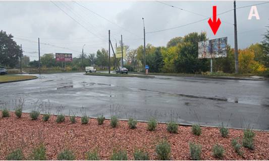 Билборд A в Черкассах, 3в*6ш  на розі вул. Одеська/Луначарська фото 1