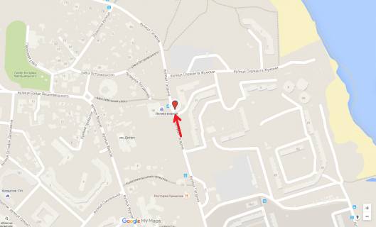 Билборд A в Черкассах, 3в*6ш  вул. Володимира Великого, 21 схема