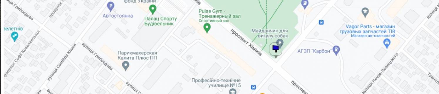 Билборд + в Черкассах, 3в*6ш  вул. Чорновола - пр-т Хіміків схема