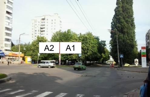 Билборд A в Черкассах, 3в*6ш  бул. Шевченка - вул.Кобзарська фото 1