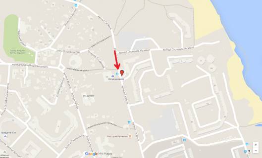 Билборд B в Черкассах, 3в*6ш  вул. Володимира Великого, 21 схема
