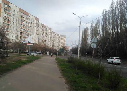 Білборд, Бігборд (Борд)  B у Черкасах, 6*3  м.Черкаси, вул.Гагаріна №95, район Митниця  школа №34 Фото 1