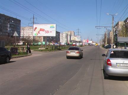 Билборд B в Кропивницкий (Кировоград), 3х6  вул. космонавта Попова фото 1