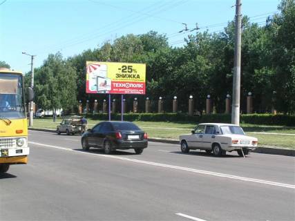 Билборд A в Кропивницкий (Кировоград), 3х6  вул. Євгенія Тельнова (пр-т.Правди) фото 1