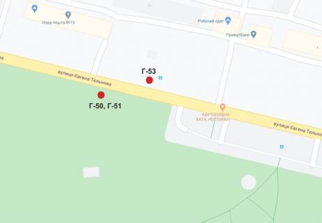 Билборд  в Кропивницкий (Кировоград) схема
