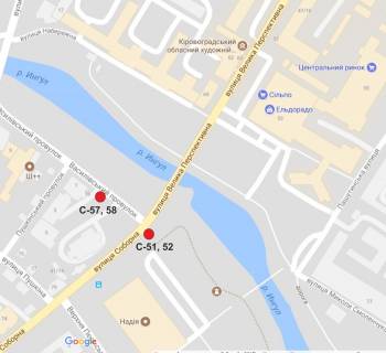 Сiтiлайт A у Кропивницький (Кіровоград) вул. Велика Перспективна  схема