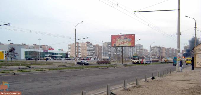 Білборд, Бігборд (Борд)  A у Запоріжжі, 3х6  Новокузнецька-Амстор Фото 1