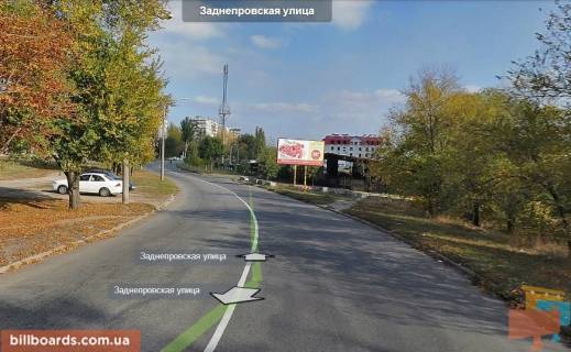 Билборд A в Запорожье Заднепровская - ЖД переезд фото 1