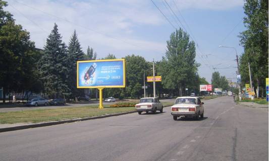 Билборд A в Запорожье, 3х6  Космическая-Восточная (в город) фото 1