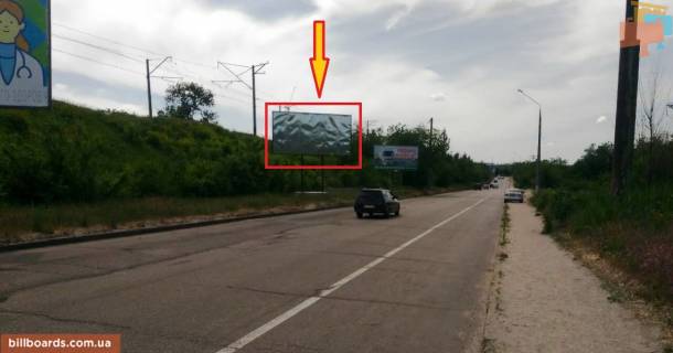 Билборд A в Запорожье, 3х6  ул. Тюленина_въезд на мост Преображенского фото 1