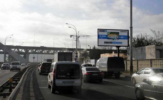 Призма A в Киеве, 3х6  Набережно-Рибальська-перед Гаванським мостом в центр (А3) призма - 385077 фото 1