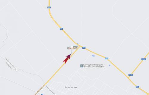 Билборд B в Пролесках, 3х6  Бориспільский р-он/з с Проліски по вул.Броварська/перед поворотом на Кільцеву (В) лівий - на Бровари,Бориспіль схема