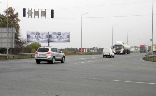 Білборд, Бігборд (Борд)  A у Київських трасах, 3х6  Бориспільский р-он траса Бровари-Бориспіль-поворот на Проліски - на Бориспіль (В) правий Фото 1