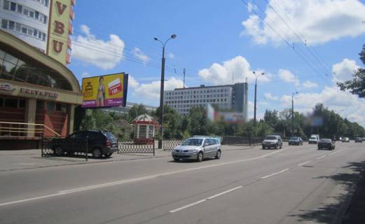 Билборд B в Ровно, 3х6  вул.Степана Бандери/ул.Д.Галицького (В) фото 1