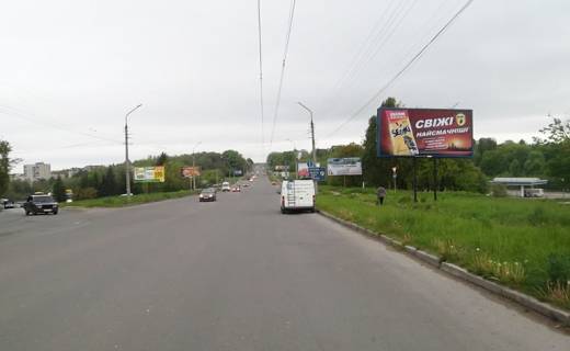 Білборд, Бігборд (Борд)  A у Тернополі, 3х6  вул.Микулинецька (біля "Ватри") (А) Фото 1