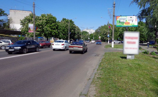Билборд A в Борисполе, 3х6  Бориспіль вул.Киівський шлях 65 (А) на Київ/200м від супер макрет Біла,МакДональдс фото 1