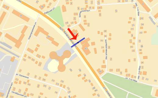 Білборд, Бігборд (Борд)  B у Борисполі, 3х6  Бориспіль вул.Киівський шлях 65 (В) на Київ/200м від супер макрет Біла,МакДональдс схема