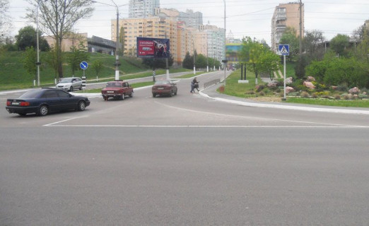 Білборд, Бігборд (Борд)  Р/П у Вишгороді, 3х6  Вишгород Набережна/пр-т Шевченко (в центр Вишгорода) (розподілювач) Фото 1