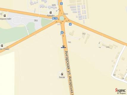 Білборд, Бігборд (Борд)  A у Одесі, 3x6  Об'їзна дорога, 2 стовпа 23 + 430 А (в сторону Авангарду з 2 стовпів) схема