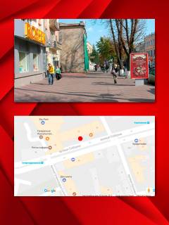 Сiтiлайт B у Вінниці, 1,2х1,8  ул.Соборная Фото 1