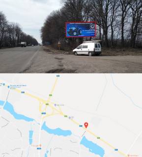 Білборд, Бігборд (Борд)  A у , , 3х6  Немировское шоссе Фото 1