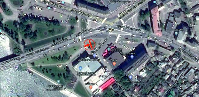 Призматрон, Призма A у Вінниці, 6х3  пл. Героїв Чорнобиля (з центрального мосту) - 282263 схема