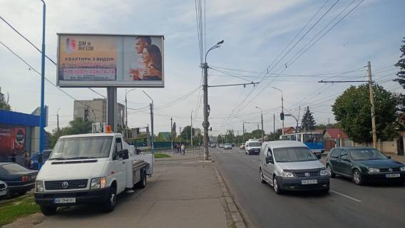 Білборд, Бігборд (Борд)  B у Вінниці, 6х3  Немирівське шосе - вул. Іванова (біля АТБ) Фото 1