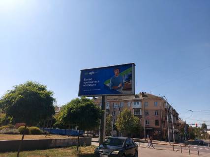 Билборд B в Виннице, 6х3  вул. Академіка Янгеля - вул. Замостянська фото 1