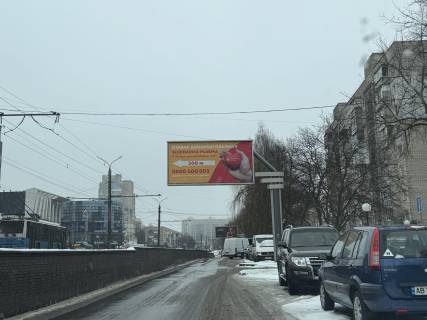 Билборд A в Виннице, 6х3  вул. Келецька (буд. №73) фото 1