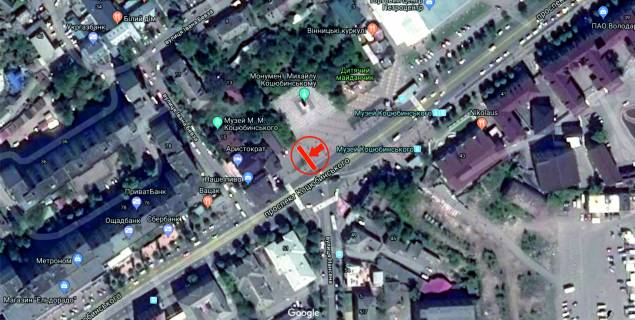 Скролер, Скрол A у Вінниці, 3.14х2.32  пр. Коцюбинського -вул. Нансена (Терра Маре) - 282311 схема