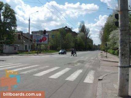 Билборд  в Виннице ул. Академика Янгеля (колишня Фрунзе) - ул. Варшавська (колишня Ширшова) фото 1